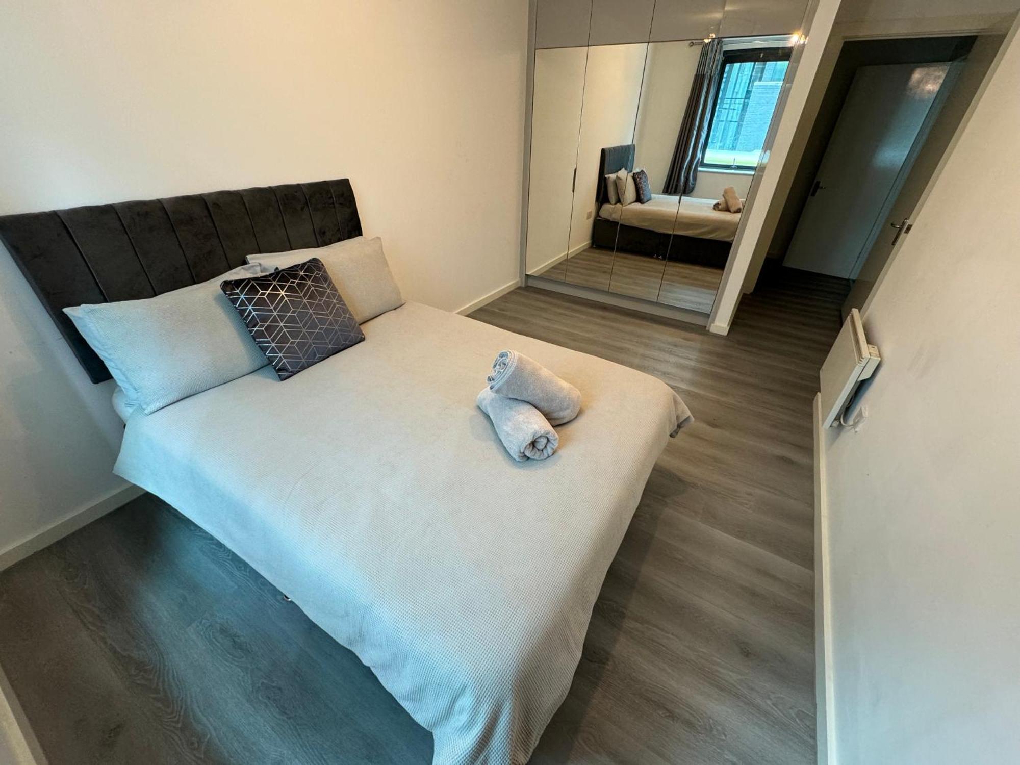 Modern Smart 2 Bedroom Apartment Central Mánchester Exterior foto