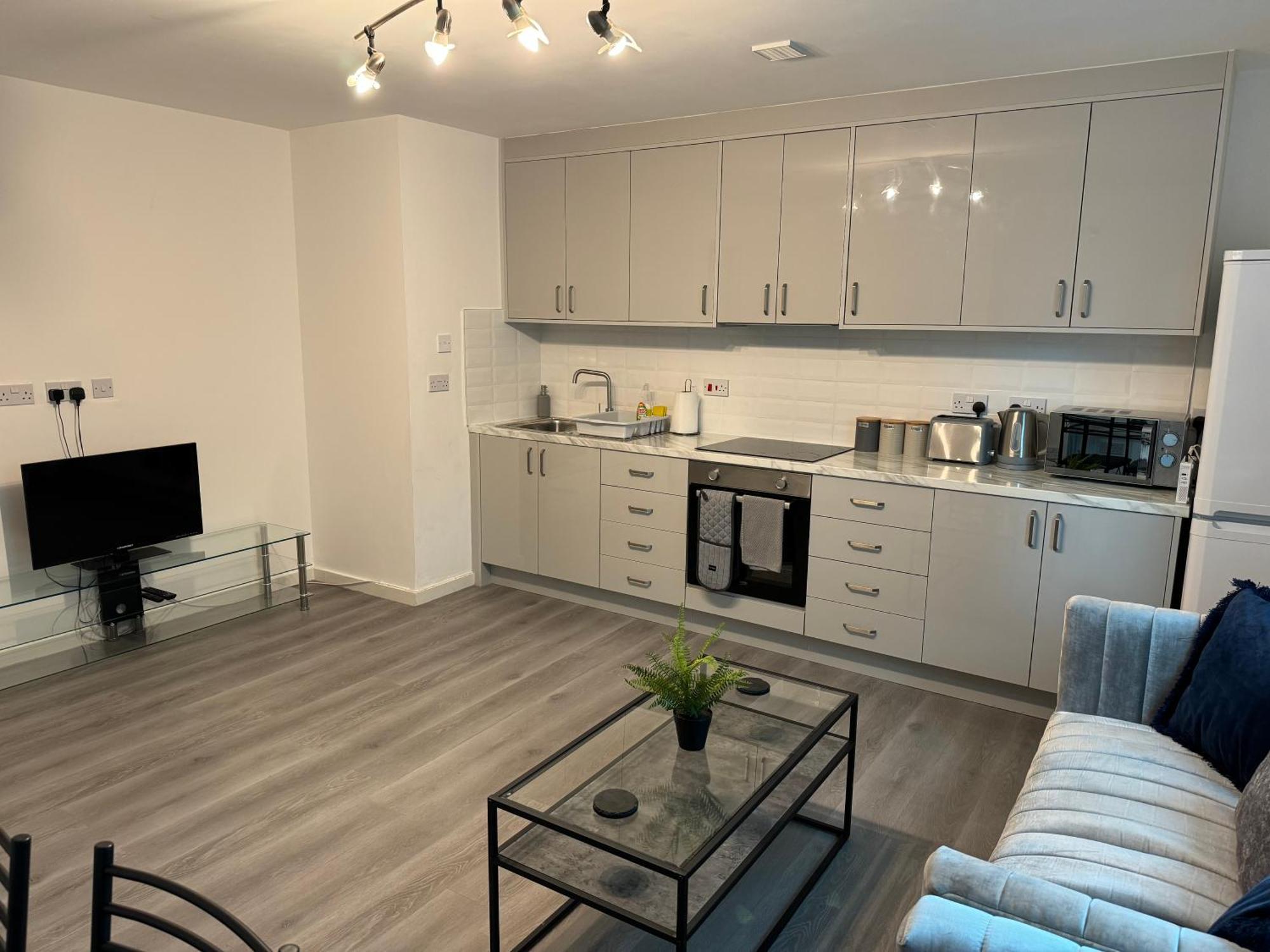 Modern Smart 2 Bedroom Apartment Central Mánchester Exterior foto