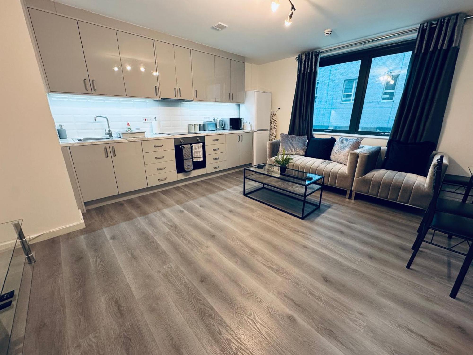 Modern Smart 2 Bedroom Apartment Central Mánchester Exterior foto